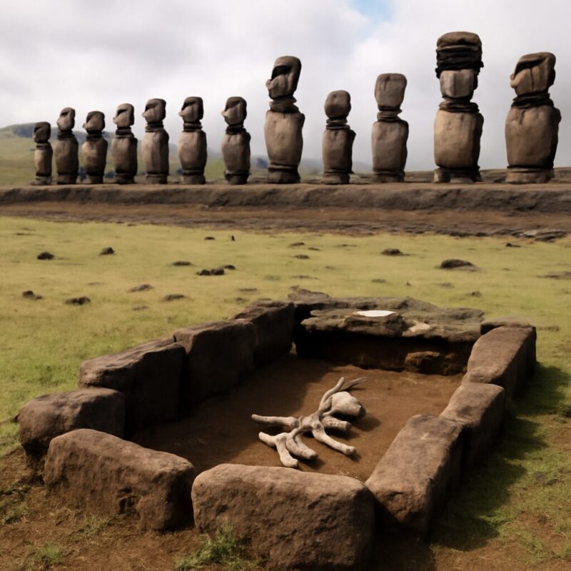Ahu Tongariki burials