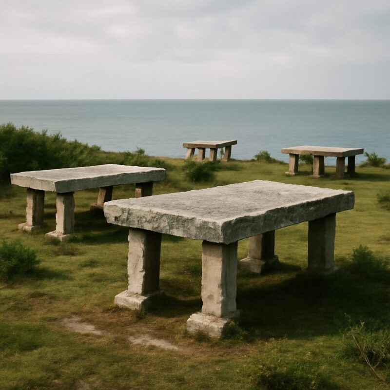 Motu burial platforms